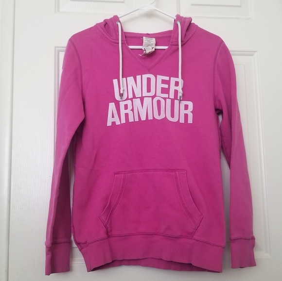 Under Armour UA Cold Gear Spell Out Hoodie XS - Picture 1 of 11